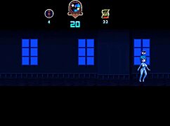 Haunted hump house episode 1: ghost chases futa monster girl for cum.